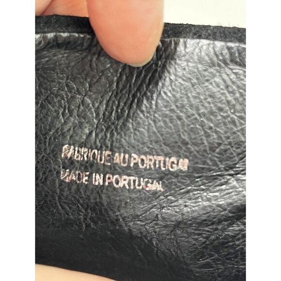 Free People Size 40 EU 10 US Black Suede Slouch Ankle Pointed Toe Skinny Heel - Picture 12 of 13